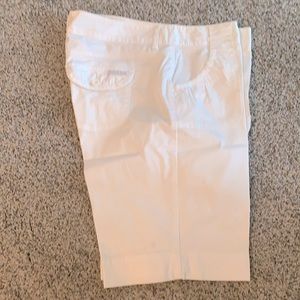 White Bermuda shorts!